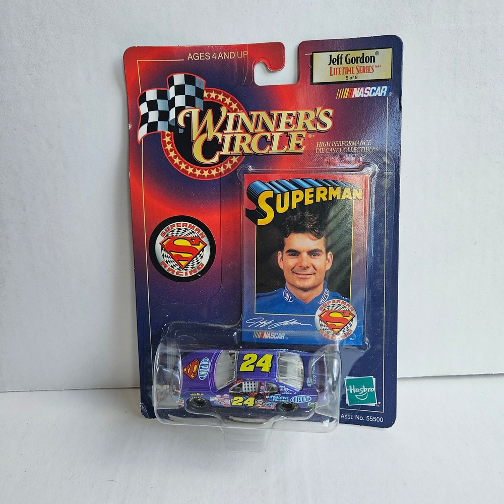 Jeff Gordon Winners Circle Superman 1/64 Diecast Car 1999 Lifetime Series 5 of 8